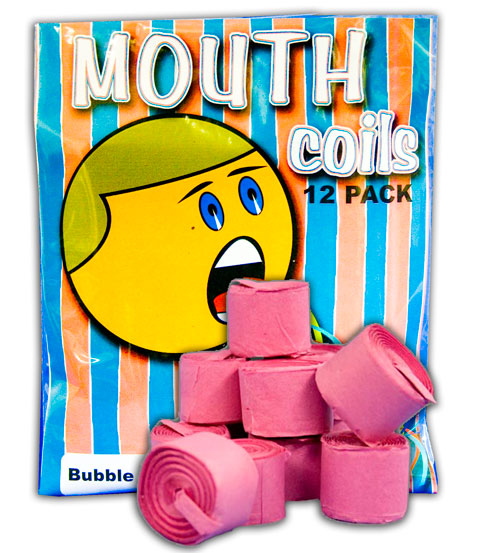 (image for) Mouth Coils - Bubble Gum - 50 Ft. 12 Pack - Cell